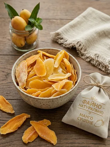 Манго з цукром